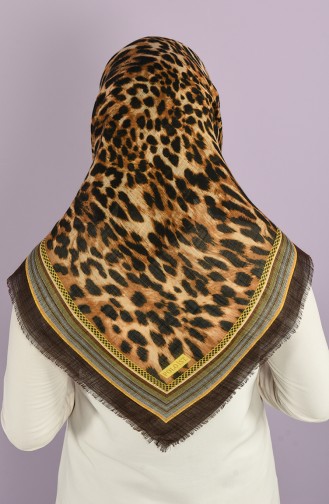 Dark Brown Hoofddoek 2971-01