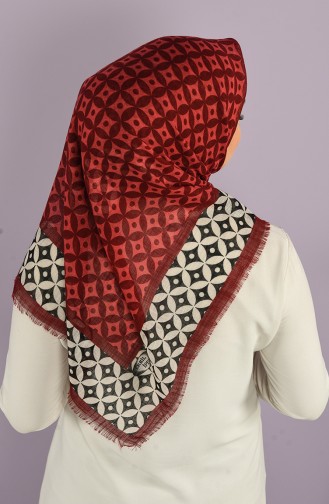 Claret red Hoofddoek 90676-01