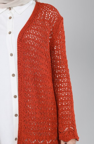 Brick Red Cardigans 0584-02