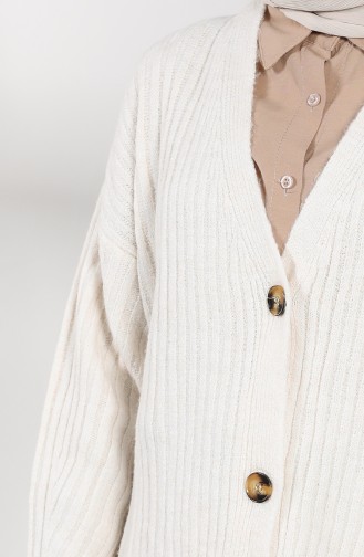 Naturfarbe Strickjacke 0585-02