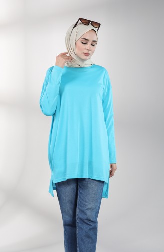 Turquoise Sweatshirt 8137-05