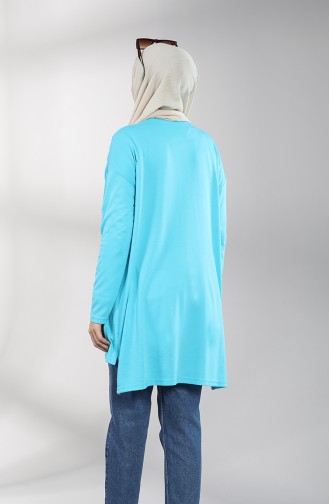 Turquoise Sweatshirt 8137-05