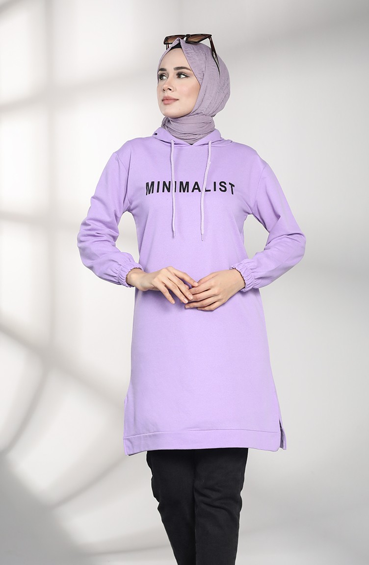 lilac color sweatshirt