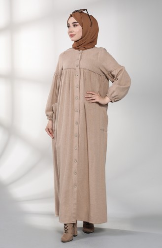 Robe Hijab Beige 21K8123-06
