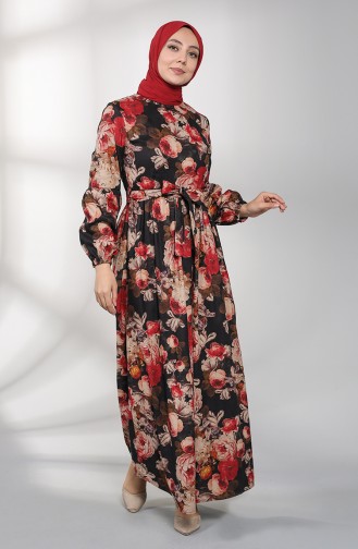 Robe Hijab Noir 21K8174-02