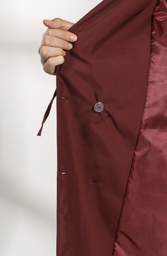 Trench Coat Bordeaux 1484-01