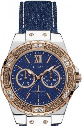 Navy Blue Horloge 0775L10
