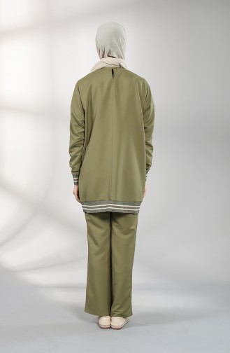 Stony Tunic Trousers Double Suit 0299-06 Khaki 0299-06