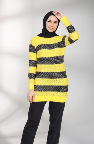 Triko Kazak 5026-04 Sarı