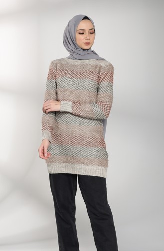 Beige Sweater 8024-02