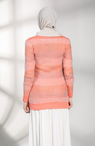 Peach Pink Sweater 8024-04