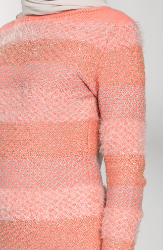 Peach Pink Sweater 8024-04