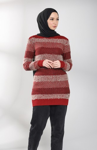 Triko Garnili Kazak 8024-06 Kiremit