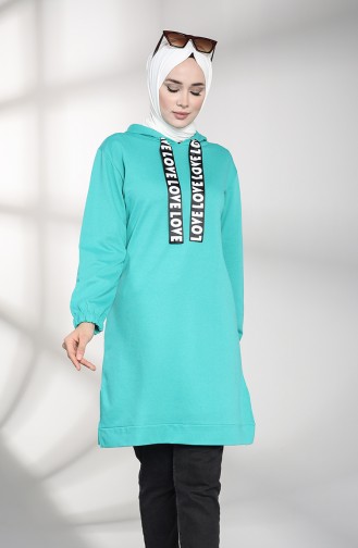 قميص رياضي أخضر حشيشي 30009-03