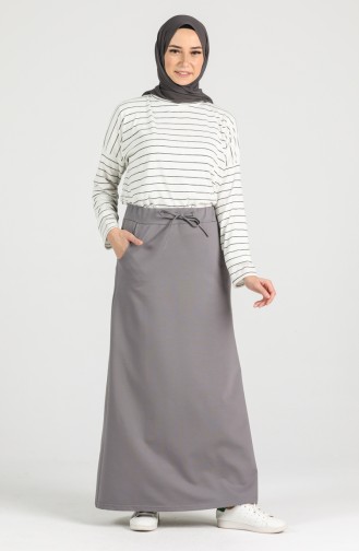 Smoke-Colored Skirt 0152-09