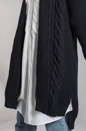 Navy Blue Cardigans 0618-01