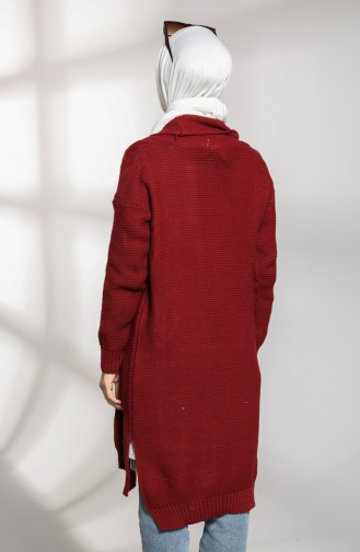 Claret Red Cardigans 0618-05