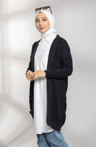 Navy Blue Cardigans 0619-06