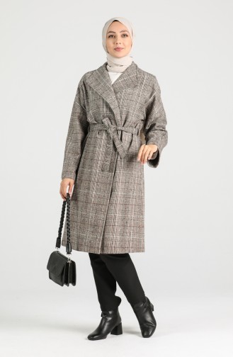 Belted Stamp Coat 0302-02 Mink 0302-02