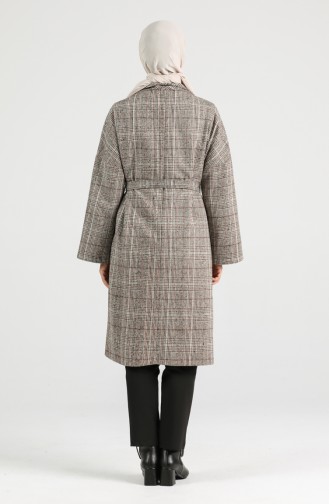 Belted Stamp Coat 0302-02 Mink 0302-02