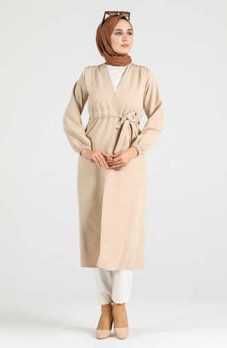 Yandan Bağlamalı Kap 5003-07 Bej