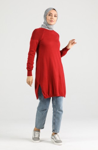 Claret Red Sweater 0548-06