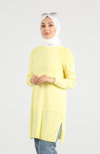 Pull Jaune 0548-07