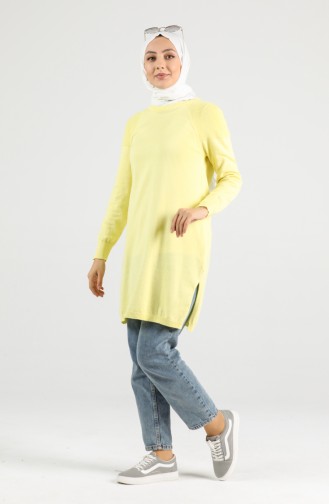 Pull Jaune 0548-07