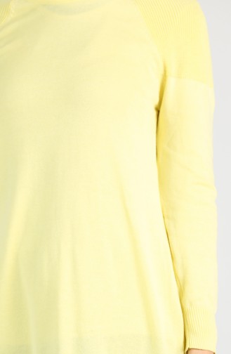 Pull Jaune 0548-07