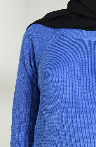 Blau Pullover 0589-01