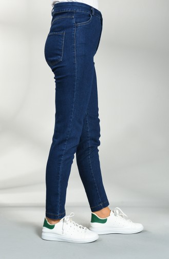 Straight Leg Jeans 7295-02 Navy Blue 7295-02