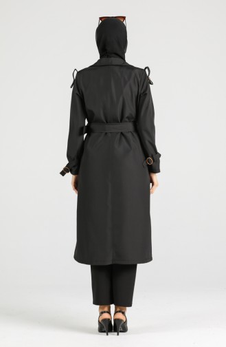 Schwarz Trench Coats Models 5069-03