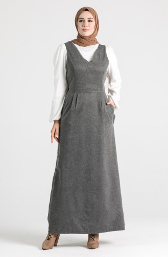 Robe Hijab Antracite 3217-02
