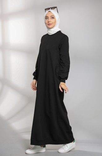 Robe Hijab Noir 21K8114-01