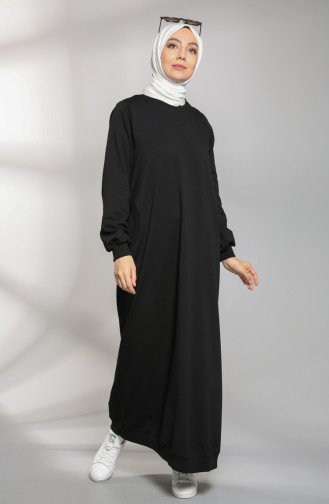 Robe Hijab Noir 21K8114-01