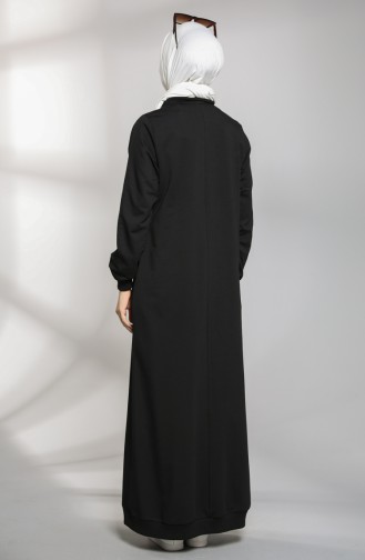 Robe Hijab Noir 21K8114-01