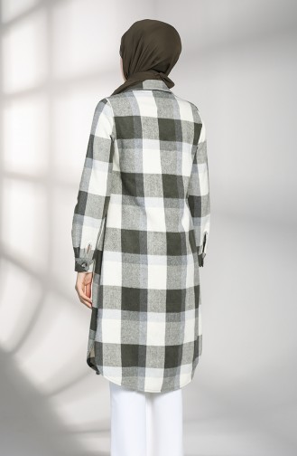 Checkered Tunic 3402-01 Khaki 3402-01
