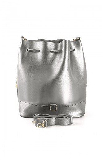 Sac D`épaule Gris argenté 4001GU