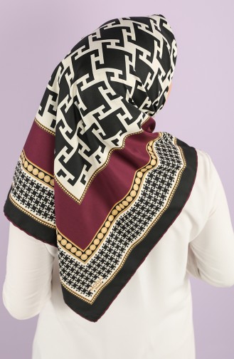 Plum Scarf 1418-07