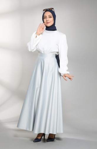 Ice Blue Skirt 4297ETK-04