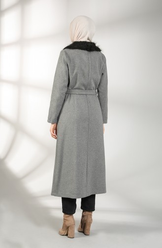 Fur Cachet Coat 5590-01 Gray 5590-01