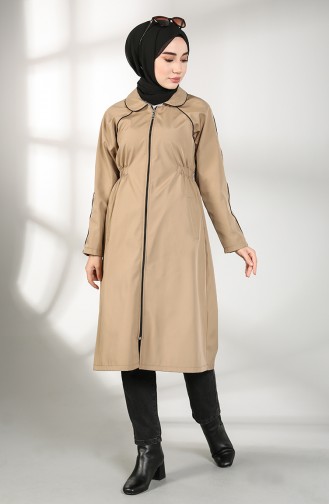 Beige Coats 2086-03