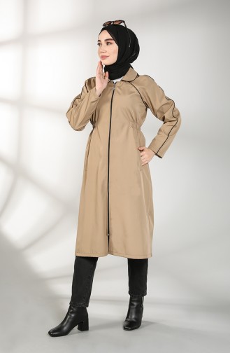 Beige Coats 2086-03