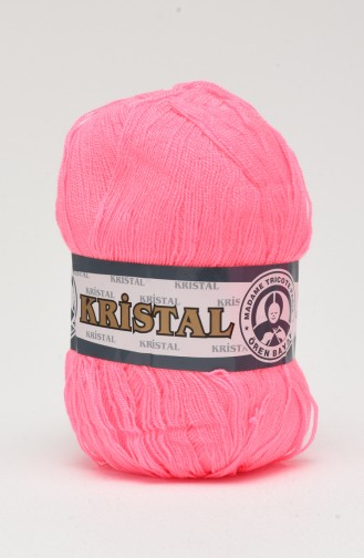Neon Pink Knitting Yarn 0269-040