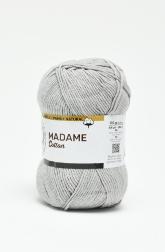 Silver Gray Knitting Yarn 3029-001