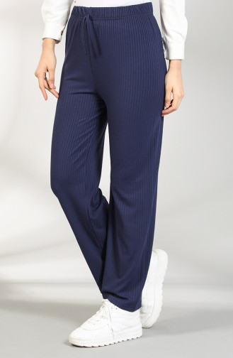 Pantalon Bleu Marine 8140-01