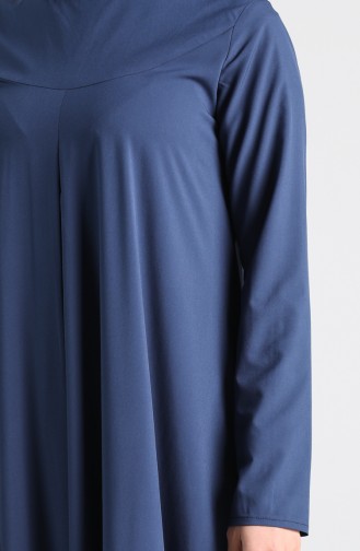 Robe Hijab Bleu Marine 3218-01