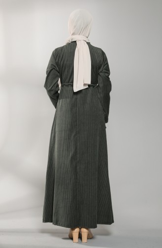 Robe Hijab Khaki 21K8182-02