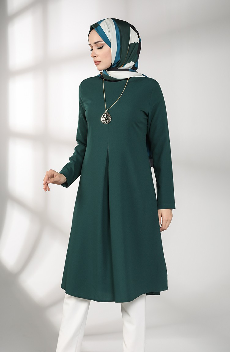 Tunique vert top emeraude