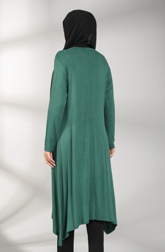Basic Uzun Tunik 1401-02 Yeşil